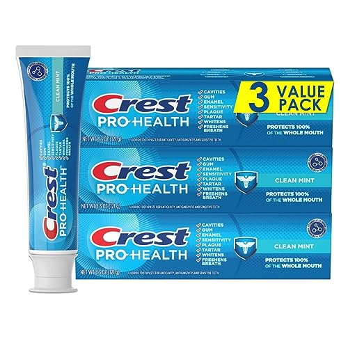 Crest Pro-Health Clean Mint Toothpaste Triple Pack, 4.3oz