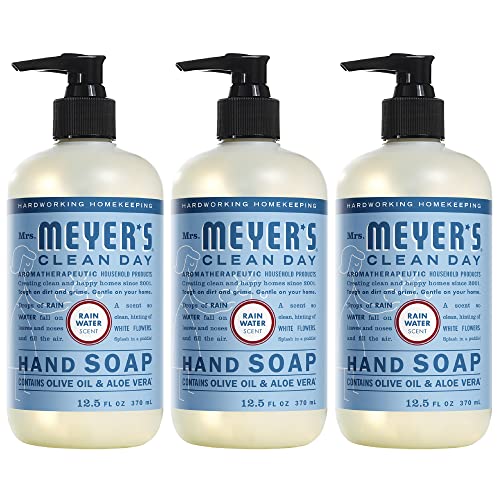 Mrs. Meyer’s Clean Day Hand Soap Pack of 3 – Rain Water – 12.5 fl. oz