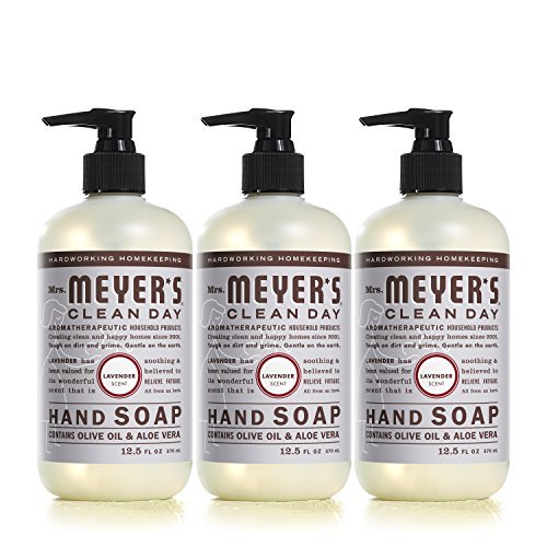 Mrs. Meyer’s Lavender Hand Soap – 12.5 fl. oz, Pack of 3