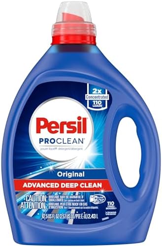 Persil Liquid Laundry Detergent – Original Scent, HE, 2X Concentrated