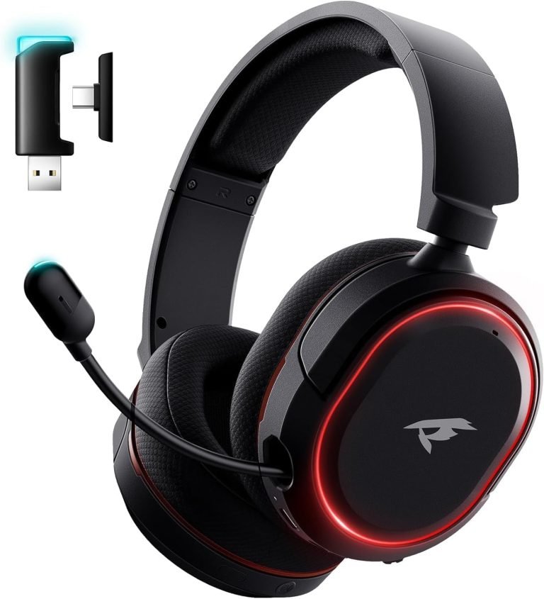 Wireless Gaming Headset with 7.1 Surround Sound