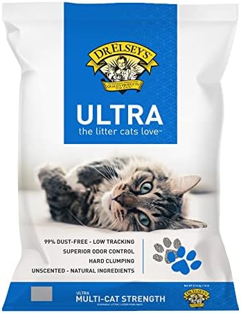 Dr. Elsey’s Ultra Cat Litter 18lb Bag
