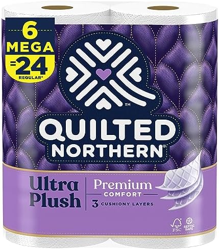 Quilted Northern Ultra Plush Toilet Paper – 24 Count Pack