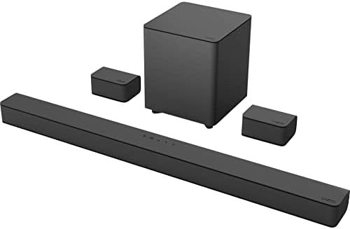 VIZIO V-Series 5.1 Sound Bar with Dolby Audio, Bluetooth, Wireless Subwoofer – V51x-J6